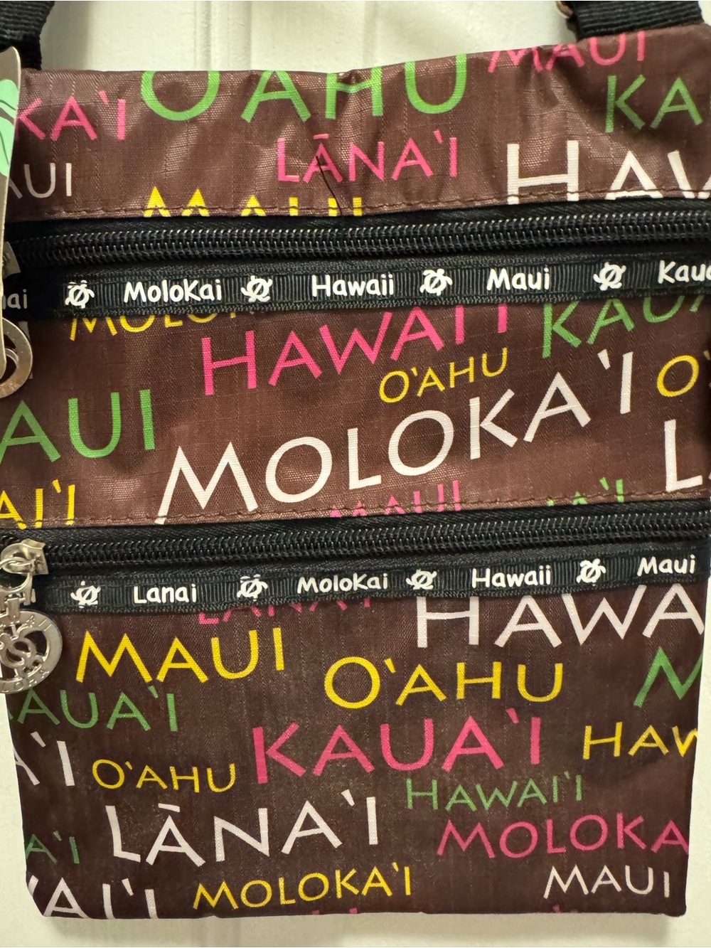 Women’s Hawaii Print Cross Body Bag